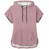 New Era Women's Performance Terry Short Sleeve Hoodie 