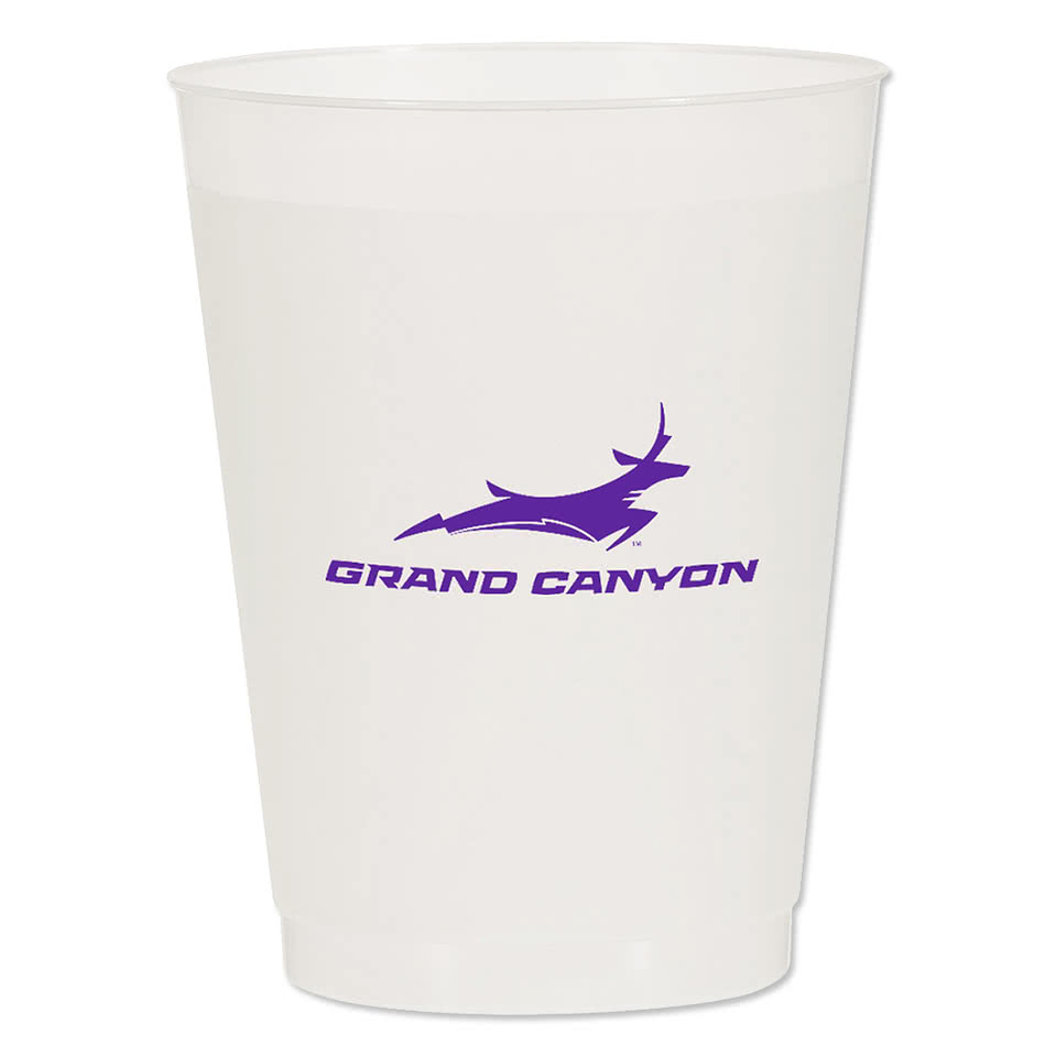 16 oz. Frost Flex Plastic Stadium Cup (Case of 500)