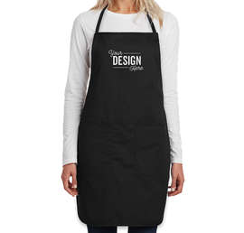 Port Authority Value Full Length Apron - Color: Black