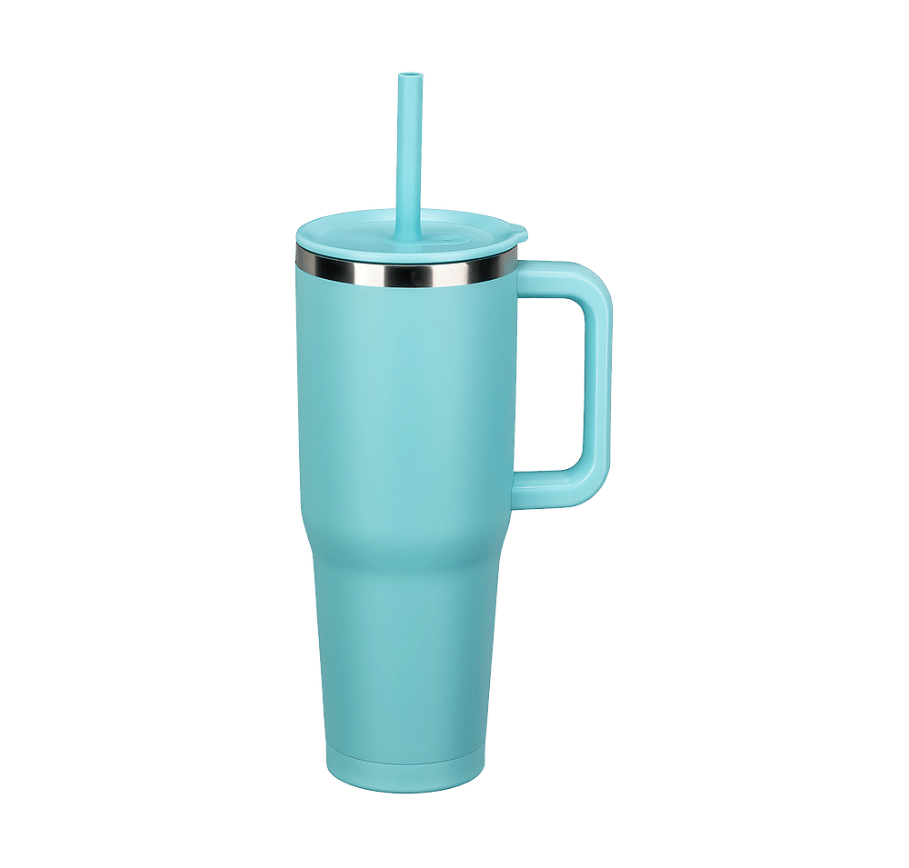 Full Color 40 oz. SENSO Summit Insulated Travel Mug with Straw-default