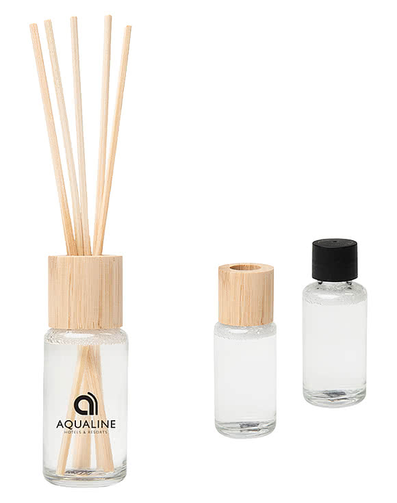 Aromatic Reed Diffuser With Bamboo Lid