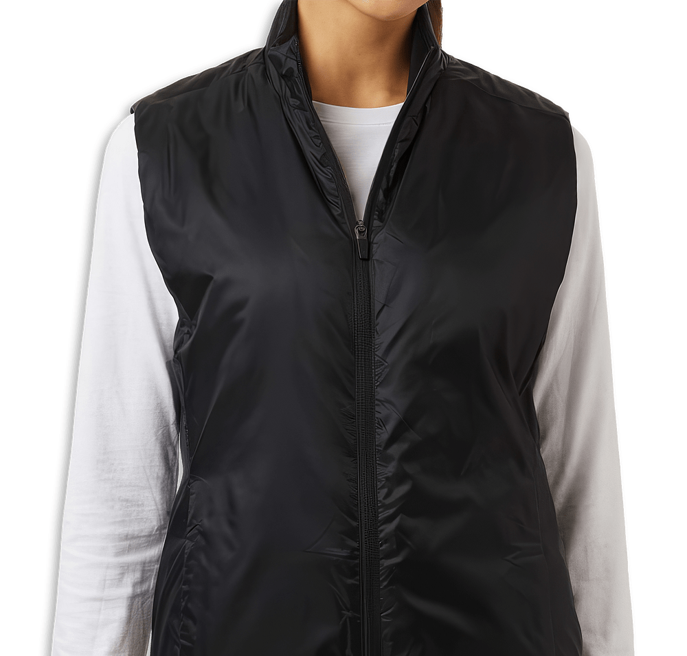 Jaanuu Women's Phantom Recycled Insulated Scrub Vest - Printed-default