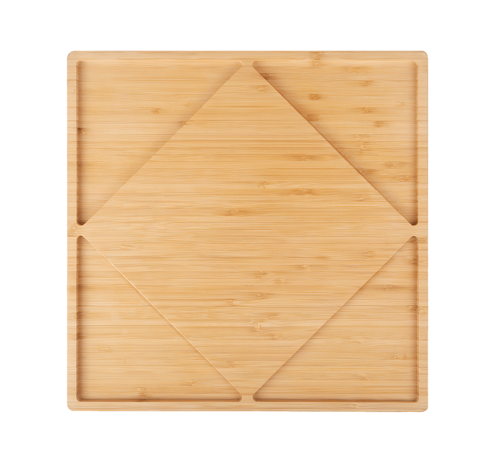 Laser Engraved Bamboo Charcuterie Platter and Cutting Board-default