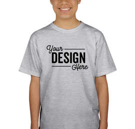 Canada - Gildan Youth Ultra Cotton T-shirt - Color: Ash