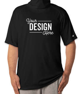Badger Performance Shirt with Gaiter - Color: Black