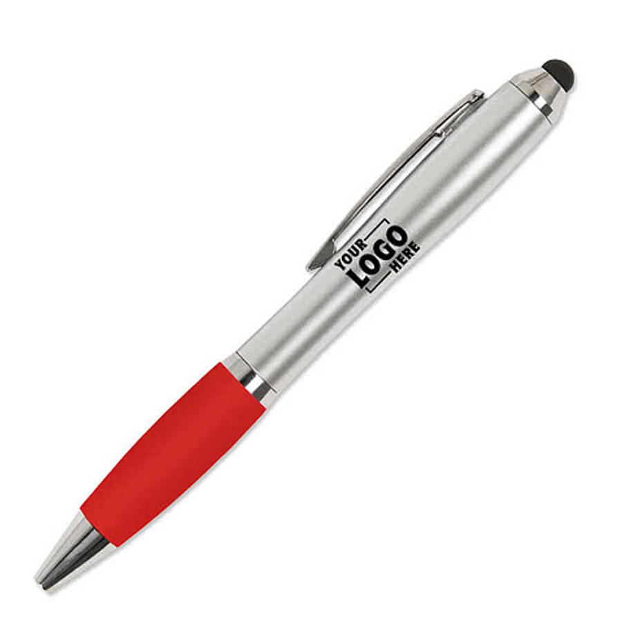 Nash Stylus Pen (black ink) in Silver / Blue