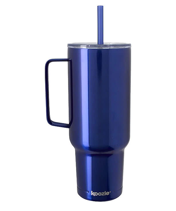 Koozie® 40 oz. Big Stainless Steel Tumbler with Straw