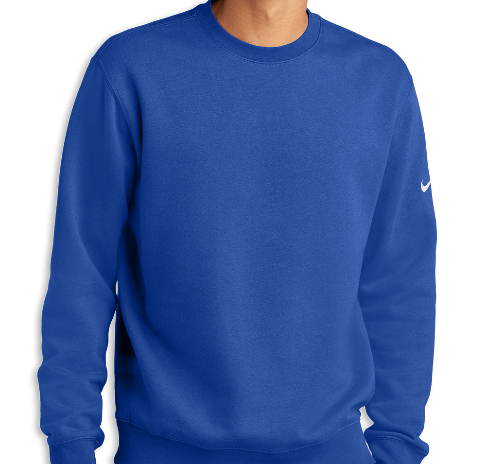 Nike Club Fleece Sleeve Swoosh Crewneck Sweatshirt-default