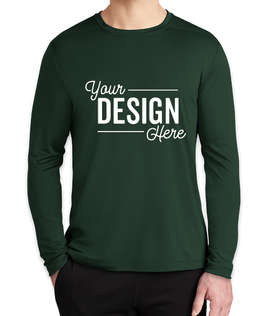 Sport-Tek UPF 50 Long Sleeve Performance Shirt - Color: Forest Green