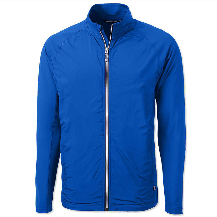 Cutter & Buck Adapt Eco Knit Hybrid Full Zip Jacket