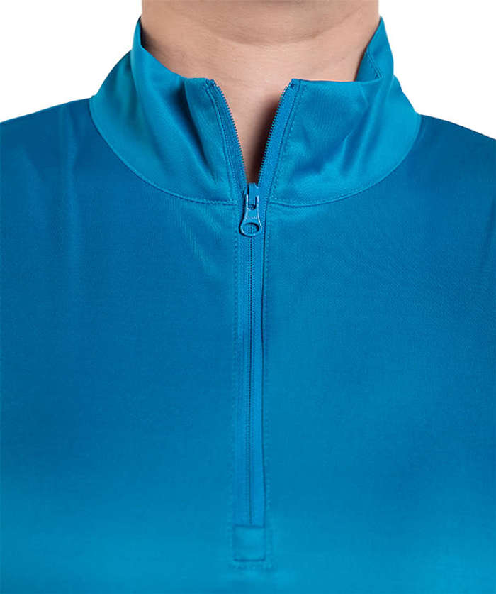 Clique by Cutter & Buck Women's Spin Eco Half Zip Performance Shirt