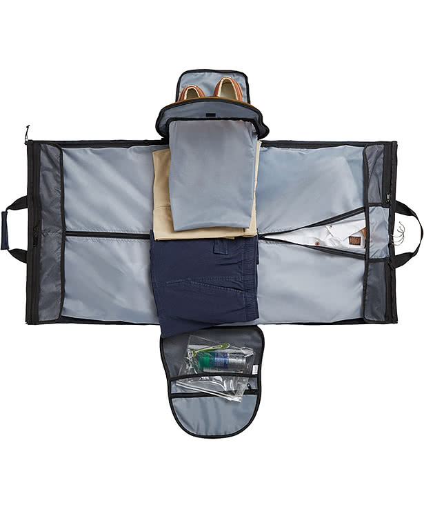 Harriton ClimaBloc Recycled Convertible Garment & Duffel Bag