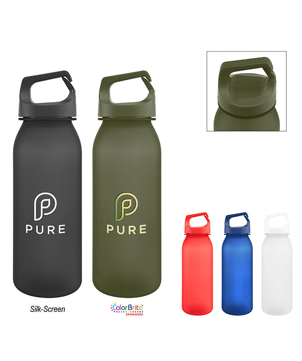 Full Color 20 oz. Brooke Recycled Water Bottle