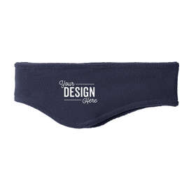 Port & Company Stretch Fleece Headband - Color: Navy