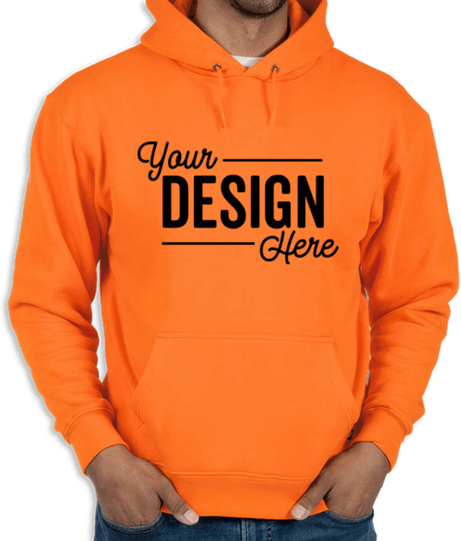 Blue Generation Midweight Pullover Hoodie in Orange