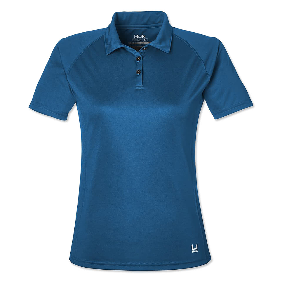 HUK Women's LoPro UPF 50+ Performance Polo