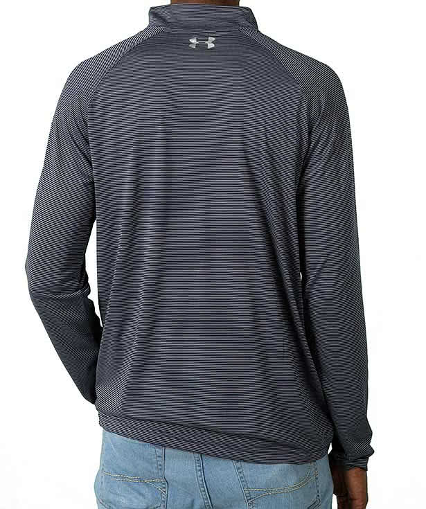 Under Armour Tech Stripe Quarter Zip Performance Shirt