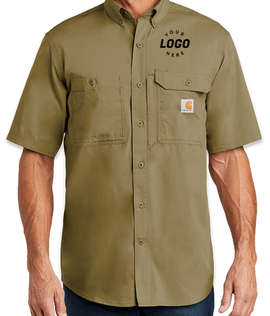 Carhartt Force Ridgefield Short Sleeve Casual Shirt
