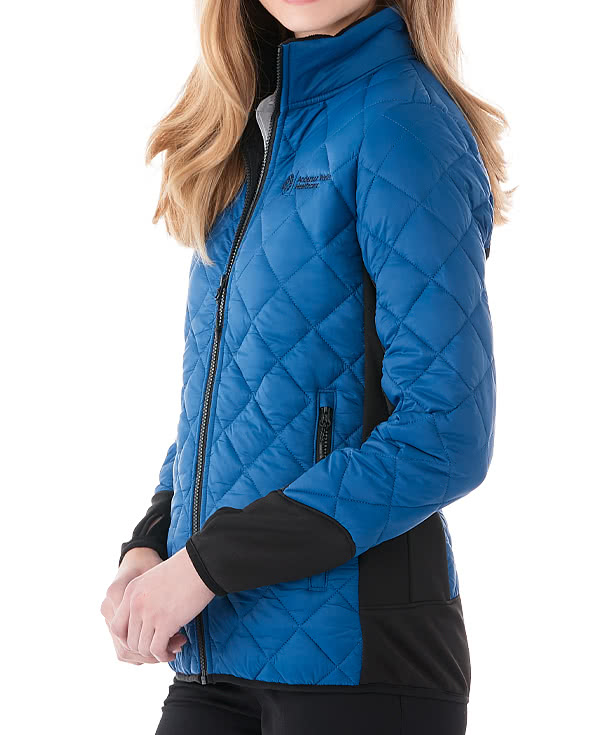 Elevate Women's Rougemont Diamond Quilted Insulated Puffer Jacket