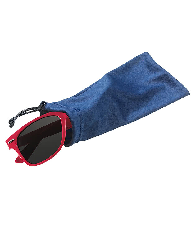 Microfiber Drawstring Sunglass Pouch 