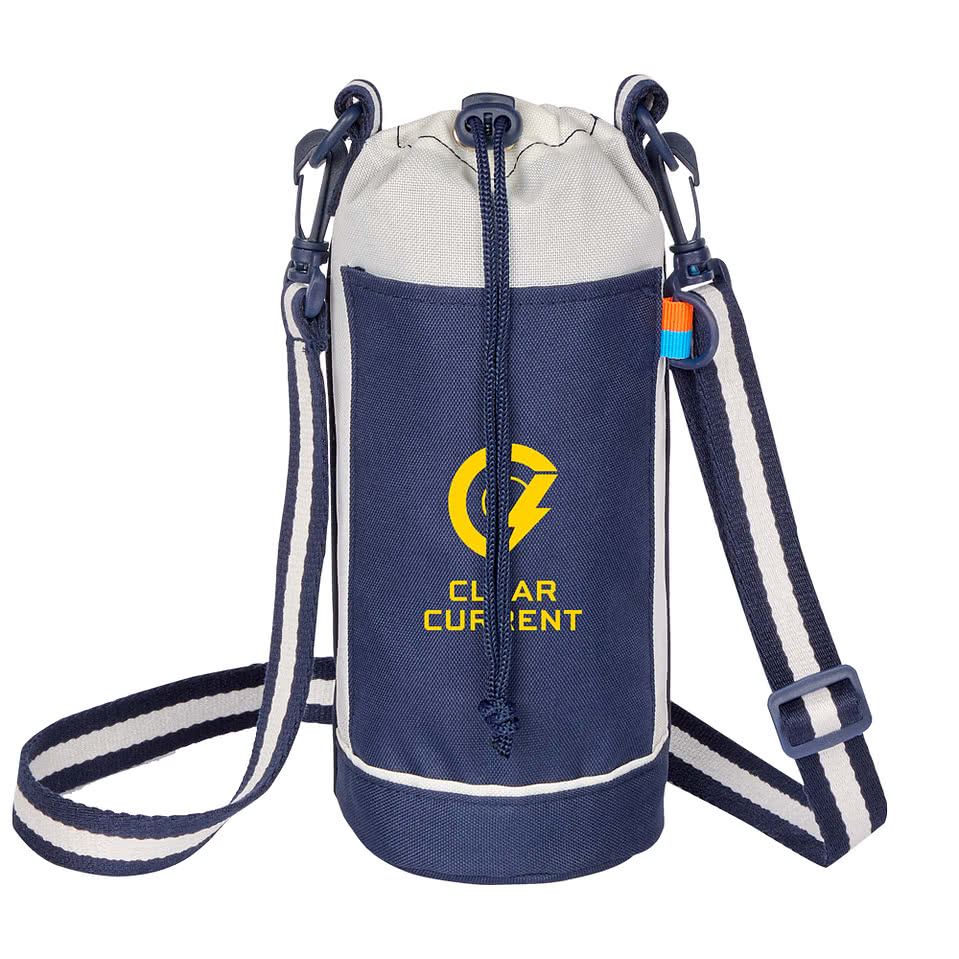 Retro Sport Recycled Crossbody Bottle Bag