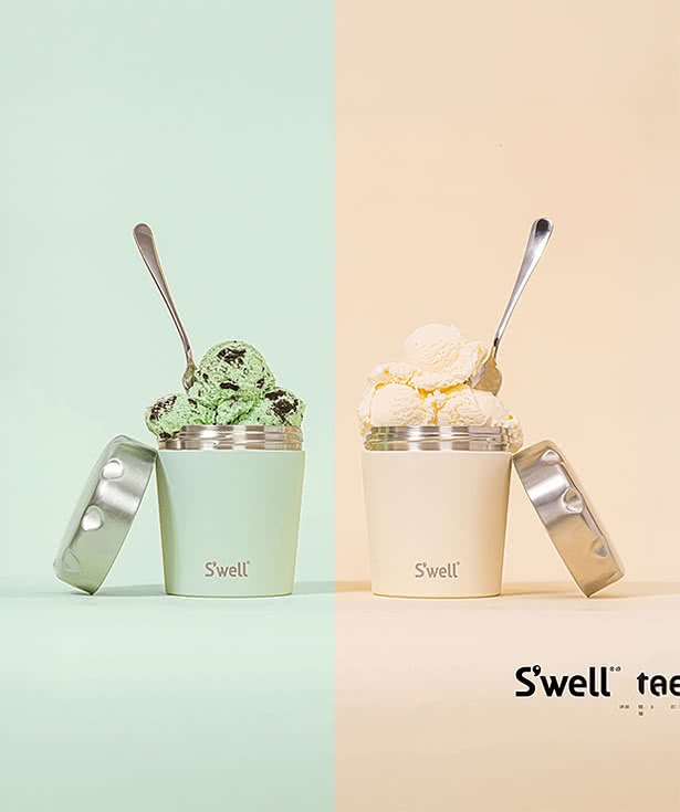 S'well Laser Engraved 16 oz. Ice Cream Chiller