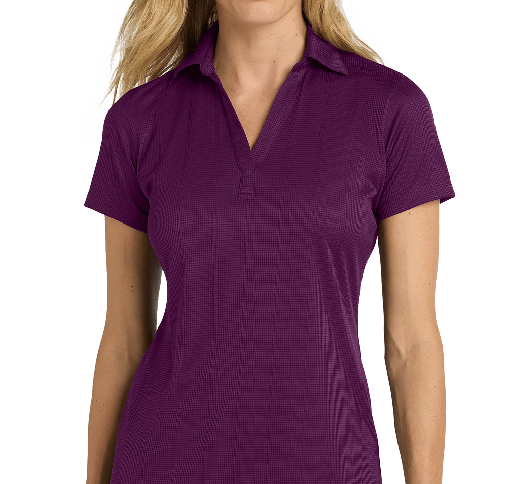 Port Authority Women's Fine Jacquard Performance Polo-default