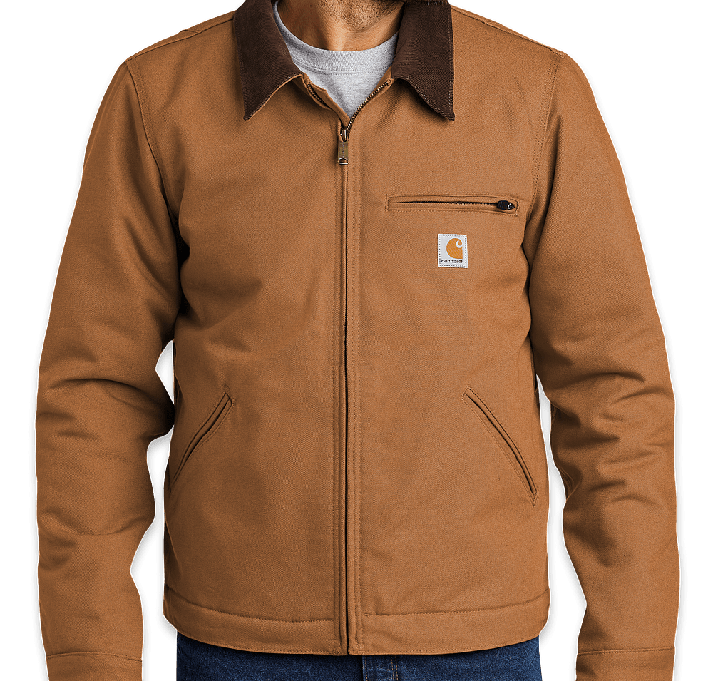 Carhartt Tall Duck Detroit Jacket - Printed-default