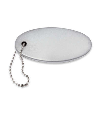 Floating Foam Keychain - Silver
