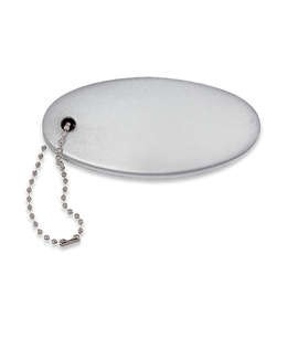 Floating Foam Keychain - Color: Silver
