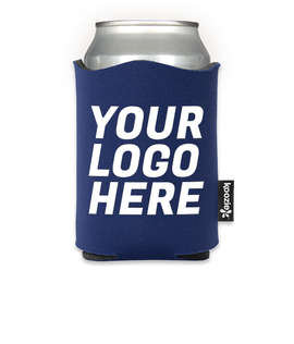 KOOZIE® Fancy Edge Can Kooler - Color: Royal