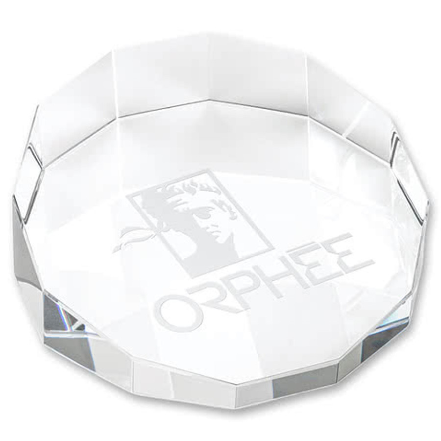 Cloverdale Paperweight in Clear