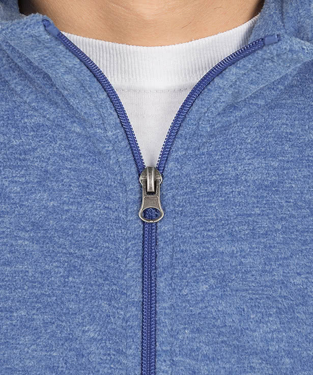 Port Authority Heather Microfleece Full Zip Jacket