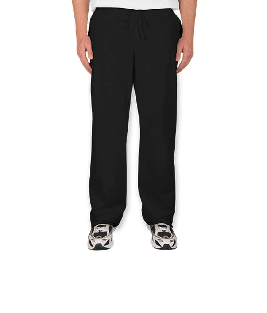 Dickies Drawstring Scrub Pant in Black
