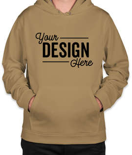 Sport-Tek Performance Pullover Hoodie - Color: Coyote Brown