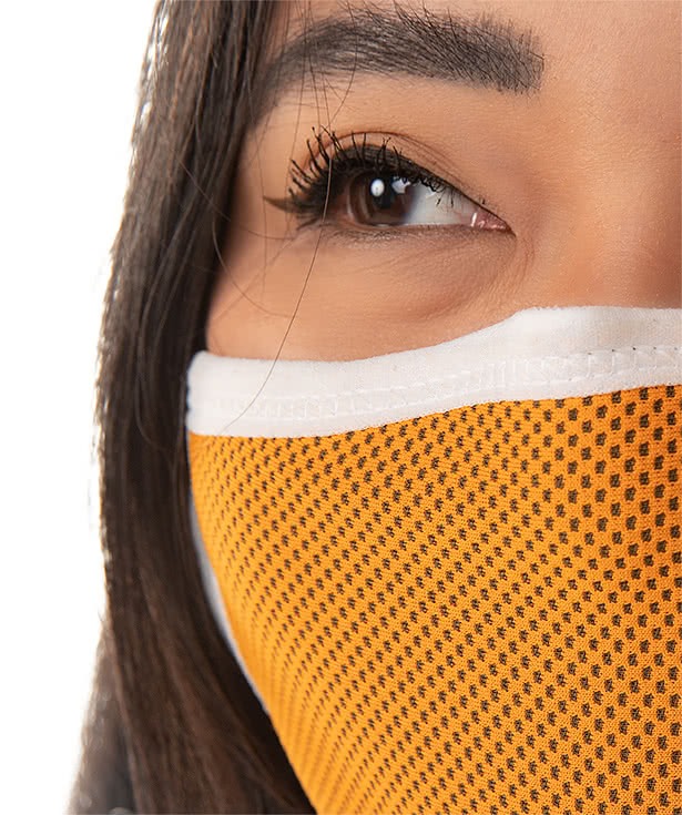 Customized Triple‑ply Fitted Performance Face Mask