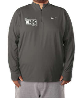 Nike Dri-FIT Element Half Zip Performance Blend Shirt - Color: Anthracite