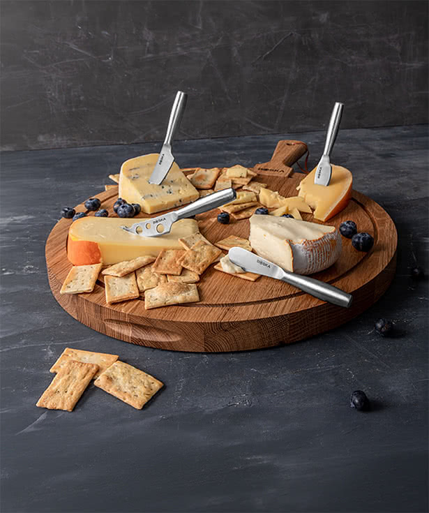 Laser Engraved Boska Copenhagen Cheese Knife Set (Small)