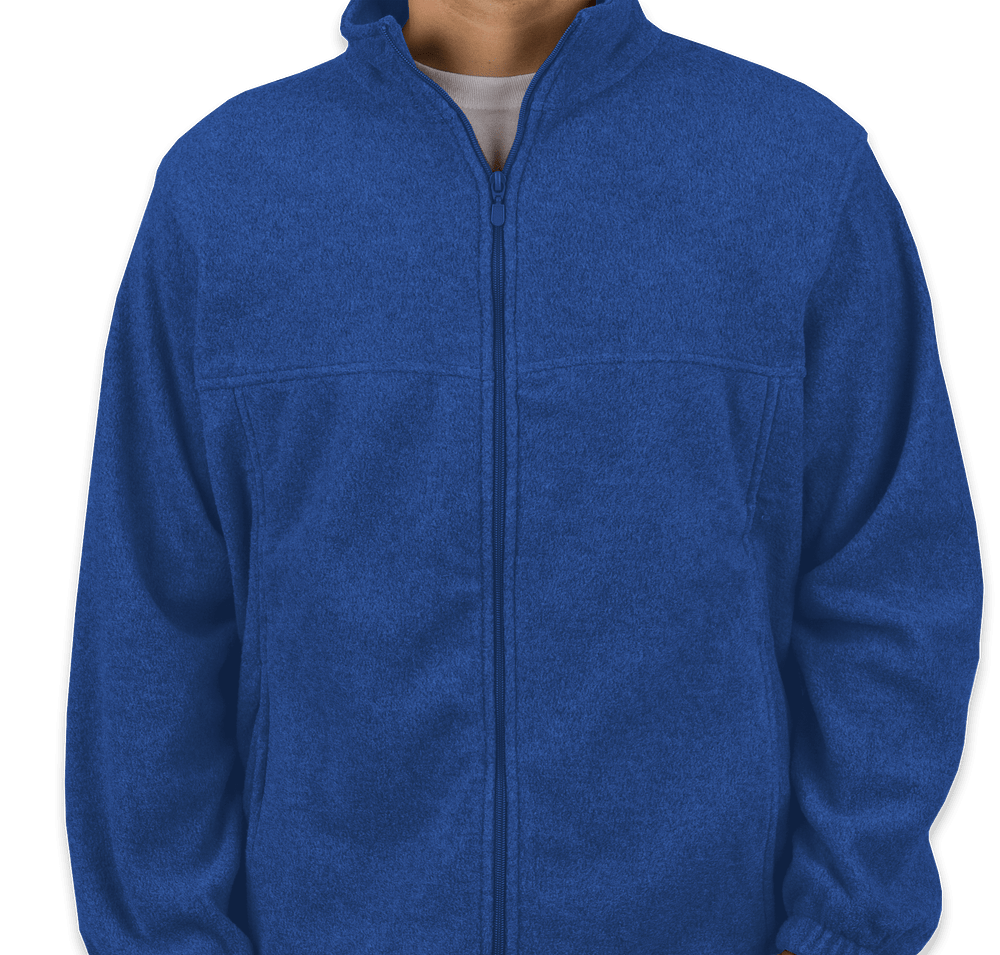 Harriton Full Zip Fleece Jacket - Printed-default