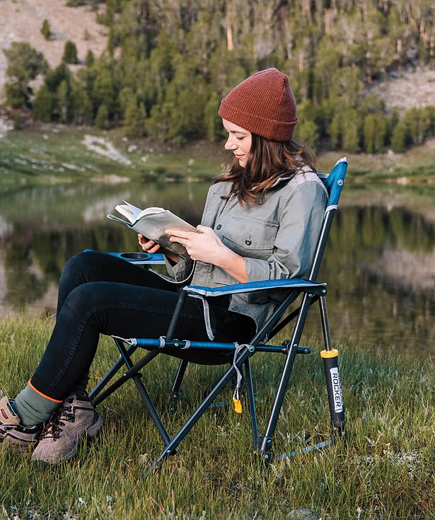 Full Color GCI Outdoor Kickback Rocker Chair