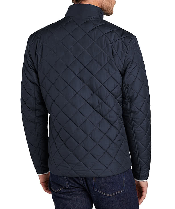 Custom Brooks Brothers Quilted Soft Shell Jacket - Faux Leather