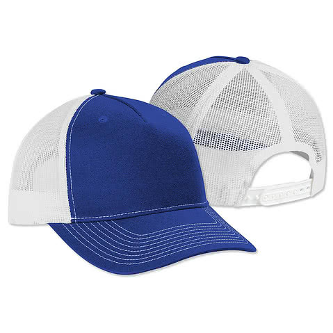 Port Authority Five-Panel Snapback Trucker Hat - Printed