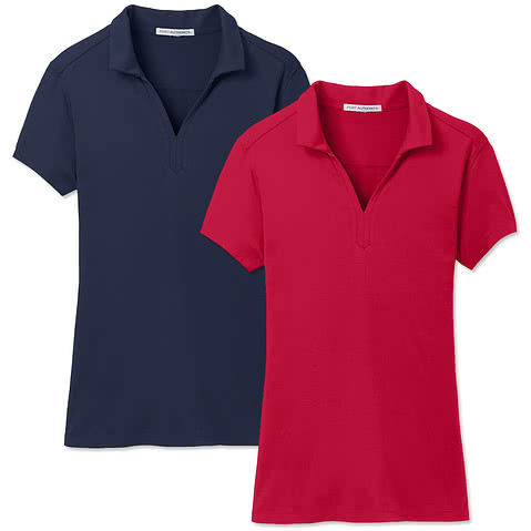 Port Authority Womens Rapid Dry Mesh Performance Polo