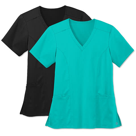 Source Custom Medical Uniforms Reina Scrubs Set Custom Logo