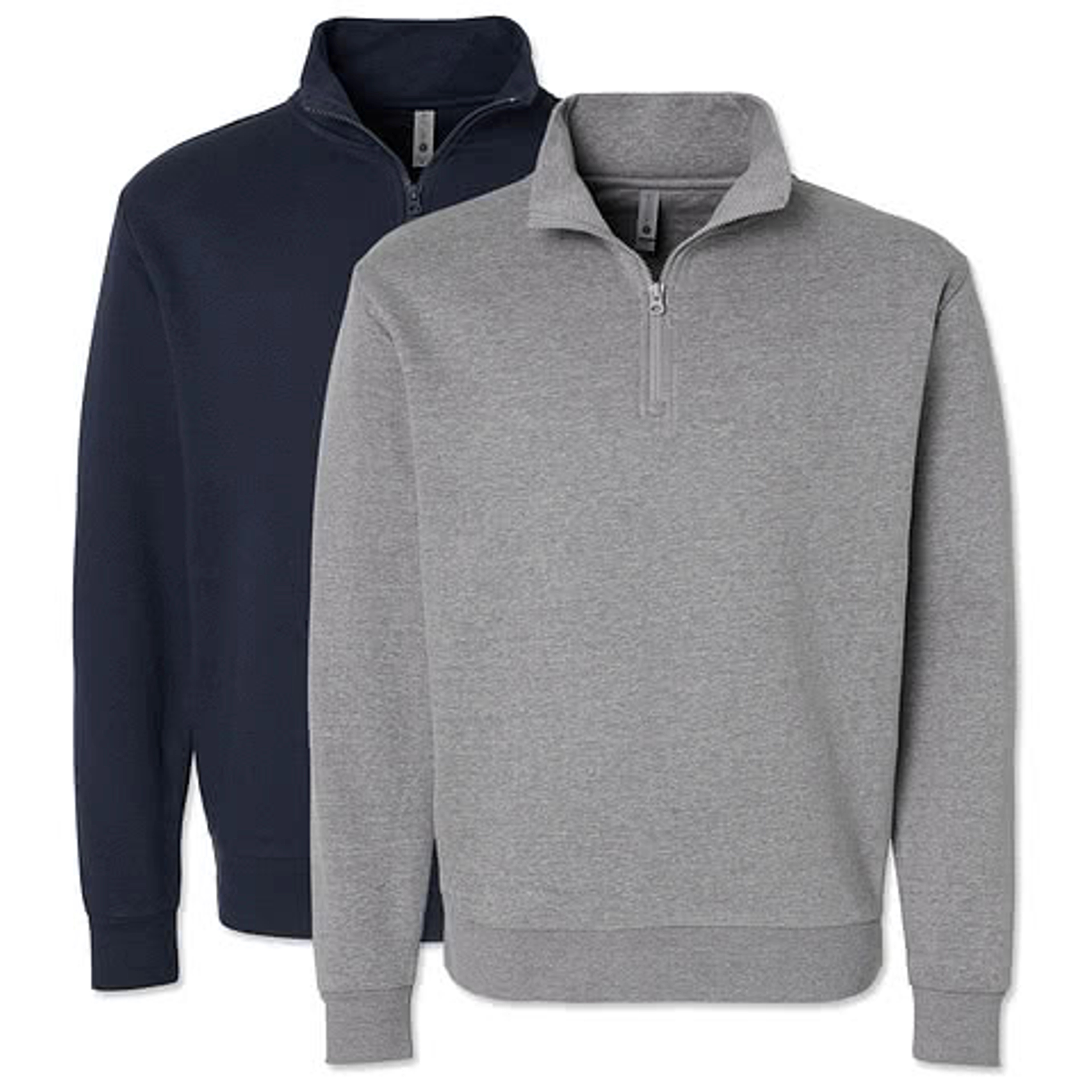 Next Level Fleece Quarter Zip Sweatshirt