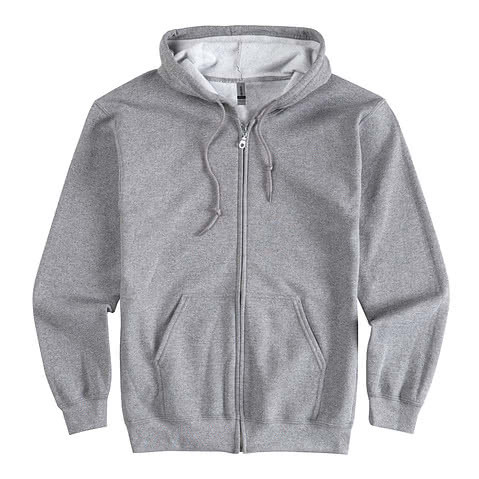 Gildan Midweight 50/50 Zip Hoodie