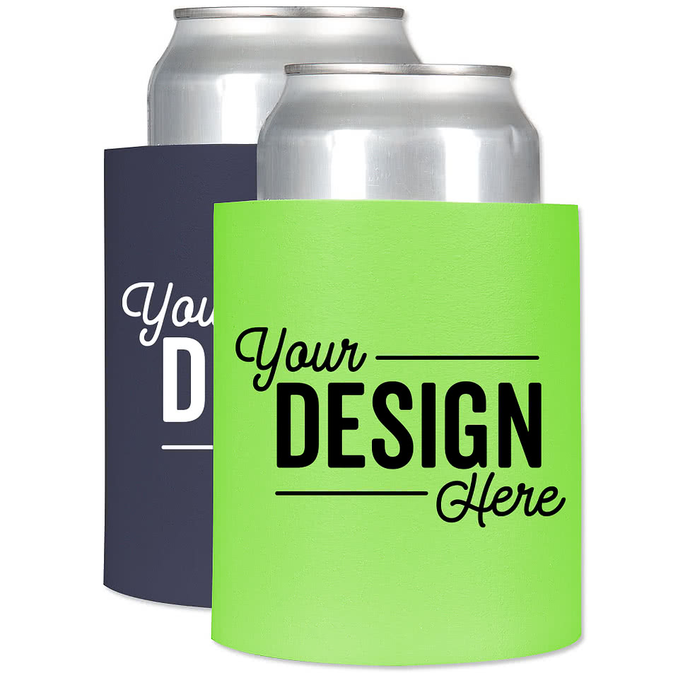 Design Custom Printed Foam Can Koozies Online at CustomInk