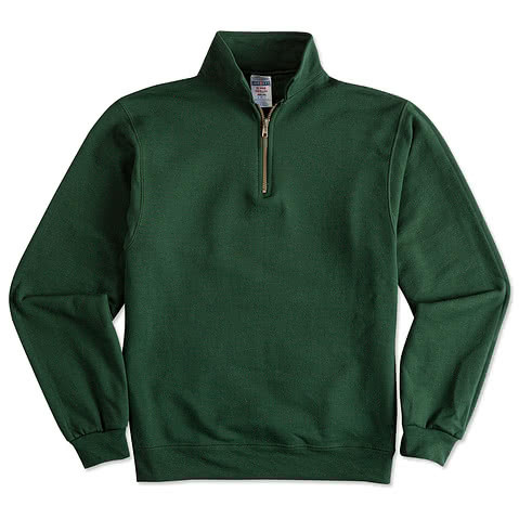 Jerzees Super Sweats 50/50 Quarter Zip Sweatshirt