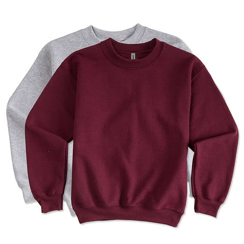 Gildan Youth Midweight 50/50 Crewneck Sweatshirt
