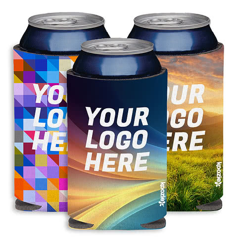 Full Color KOOZIE® britePix® Collapsible Can Cooler